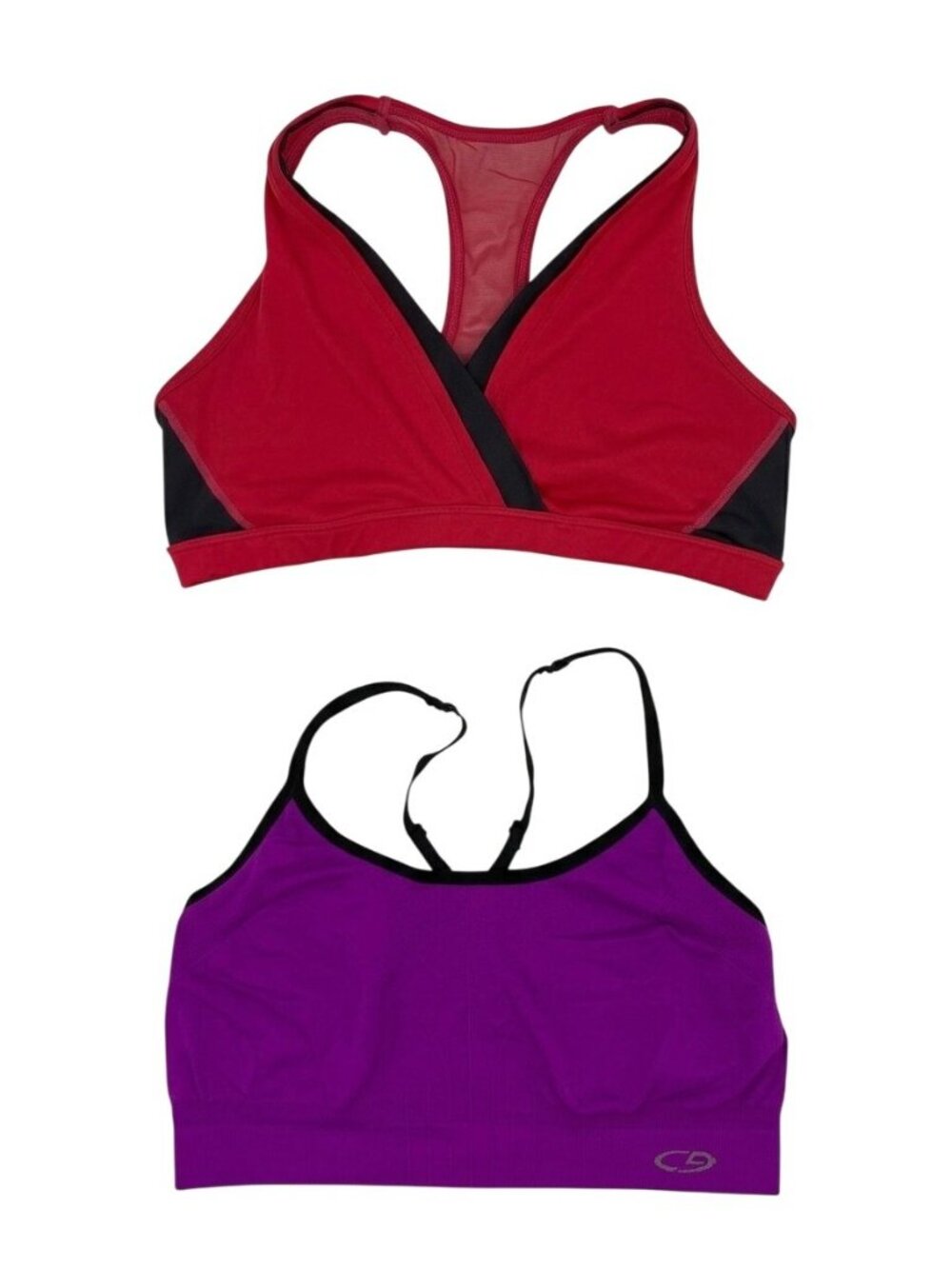 VTG Bundle Of 4 Sports Bras & 2 Lace Bralettes L| Athliesure Coquette Whimsigoth - Picture 6 of 16